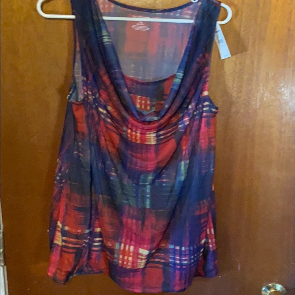 Lane Bryant tank top blouse